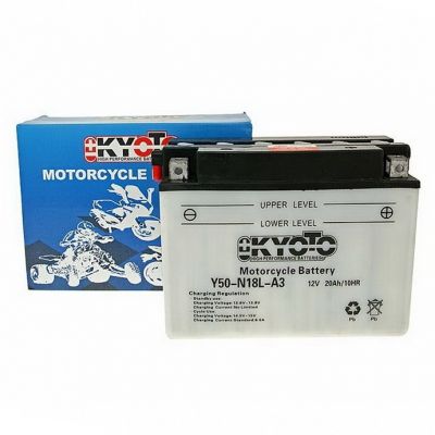 Baterie Kyoto Y50-N18L-A3 (dodáváno s kyselinovou náplní)