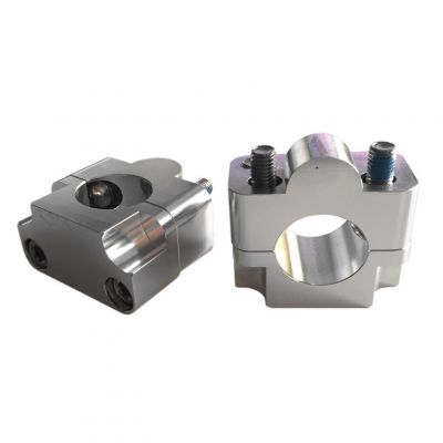 Představce na řídítka, rozšíření z průměru 22mm na průměr 28,6mm, hliník